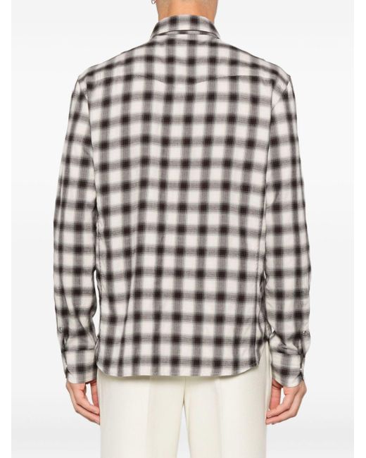 Tom Ford Cotton Mischhemd in White für Herren