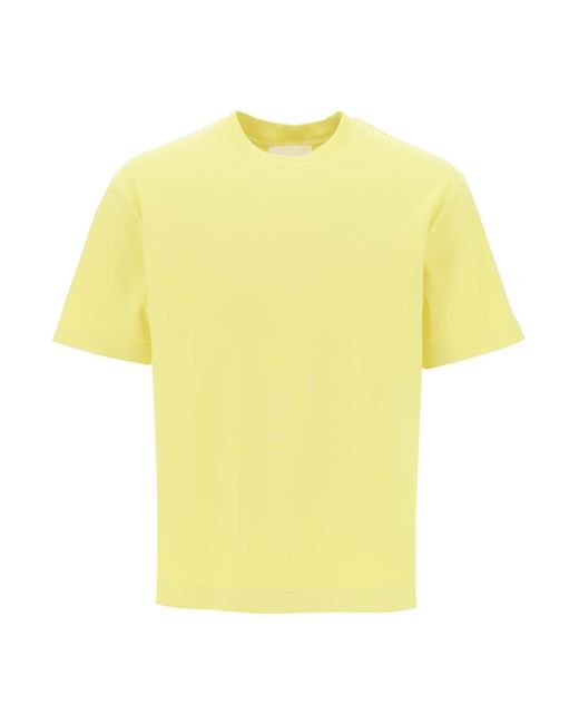 Closed Gesloten Bemanning Nek T -shirt in het Yellow voor heren
