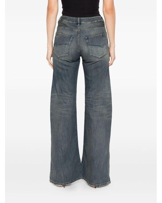 Balenciaga Gray Denim Cotton Jeans