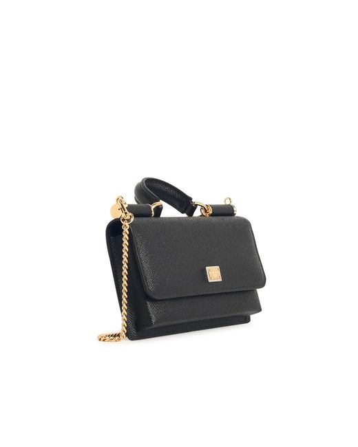 Dolce & Gabbana Black Leather Wallet