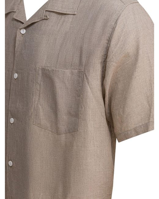 Nonnative Multicolor Voyager Shirts Beige for men