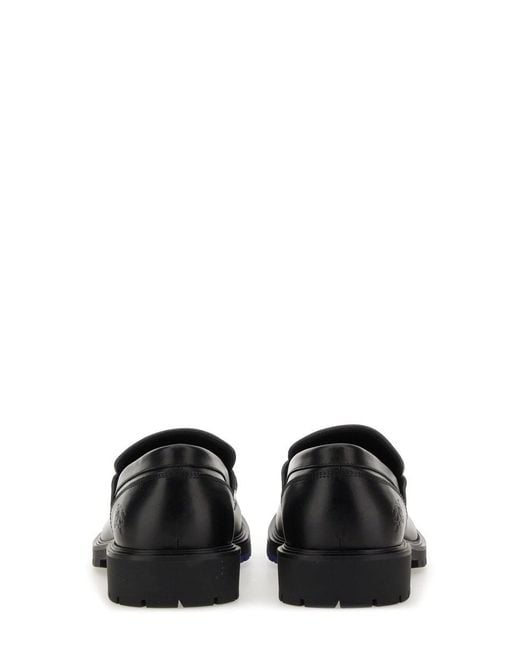 Burberry Black Moccasin "Rogue"