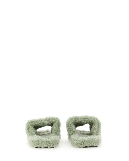 hinnominate Green Ecofur Slipper
