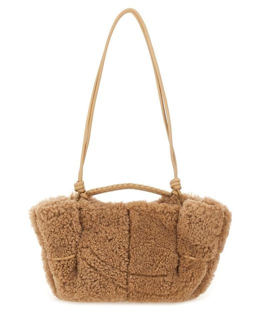 Hereu Brown Hieru "Arta Curly" Mini -Tasche