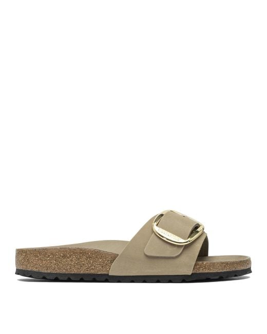 Birkenstock Brown "Madrid Big Buckle" Sandals