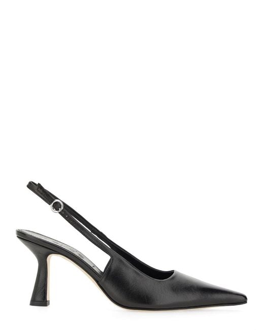Aeyde Black Fernanda" Pump Slingback