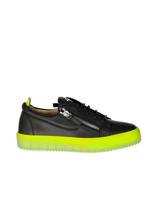 Giuseppe Zanotti Low Top Sneakers in het Green voor heren