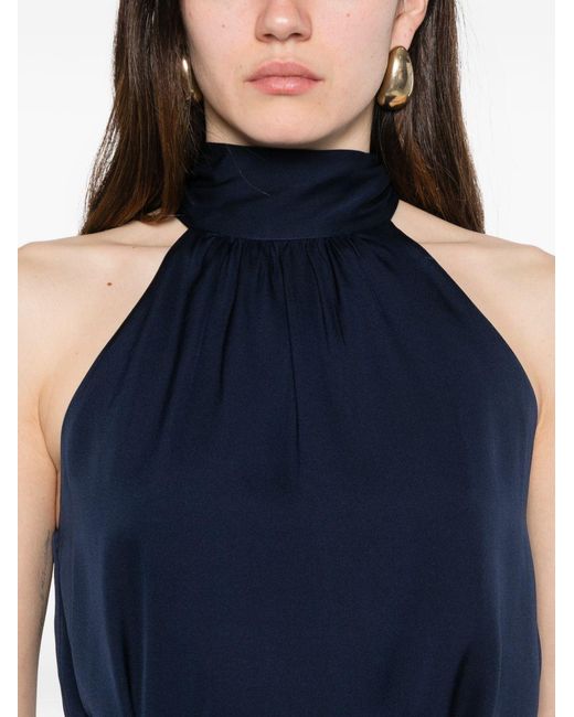 Silk95five Blue Top Silk
