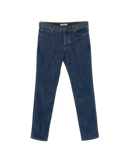 Sartorio Napoli Blue Straight Leg Jeans