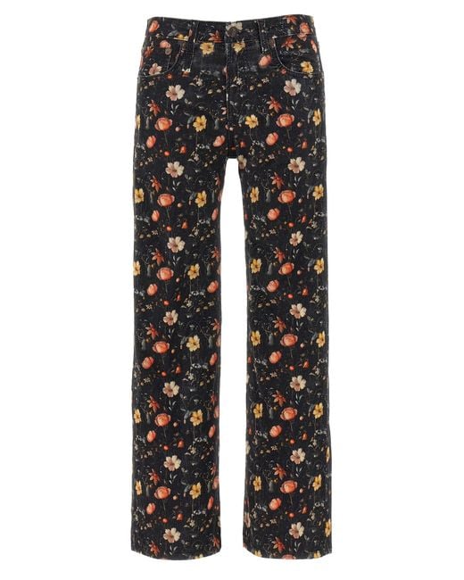 R13 Gray 'Joan Kick Flare' Jeans