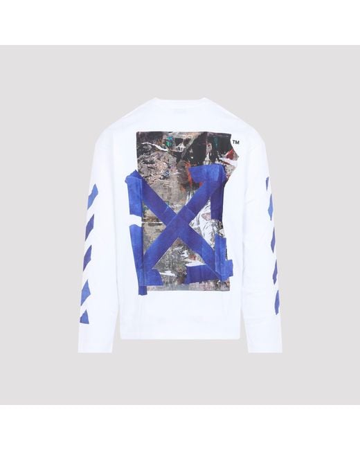 Off-White c/o Virgil Abloh White Bacco Arrow L/S Skate T Shirt