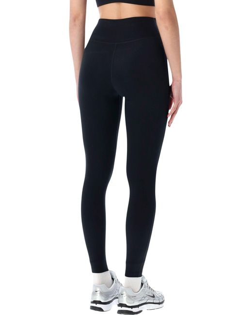 Nike Blue High-Waisted 7/8 Leggings