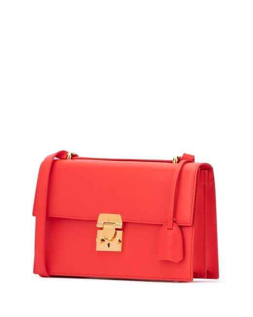 Mark Cross Red Borsa