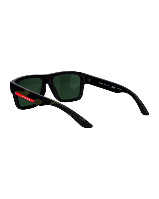 Prada Linea Rossa Green Squared Sunglasses 0 Ps 04 Zs 14 X90 I for men