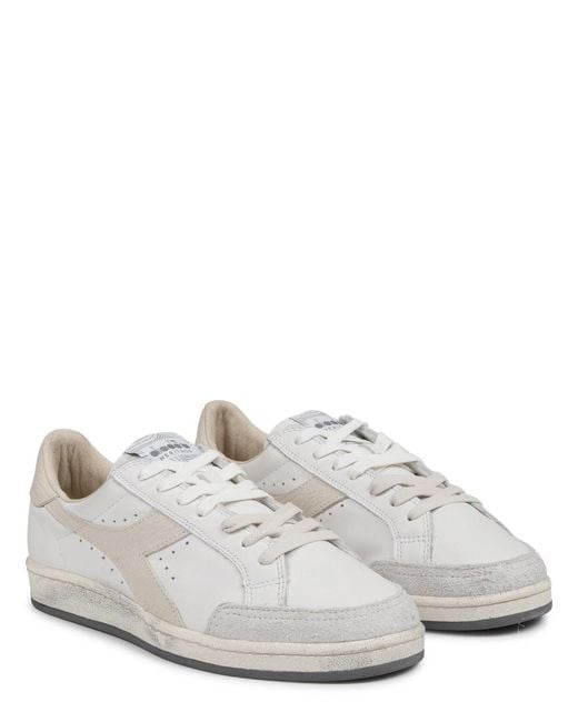 Diadora White Sneaker "Prestige Used"