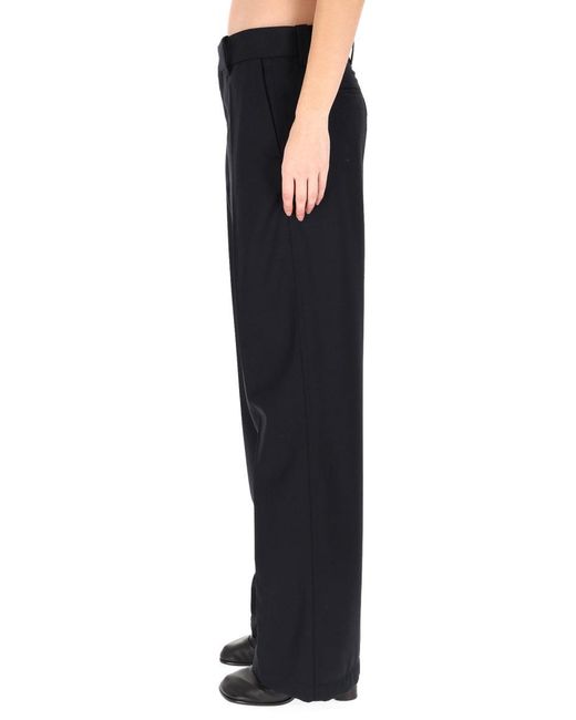 Lemaire Blue Straight Pants