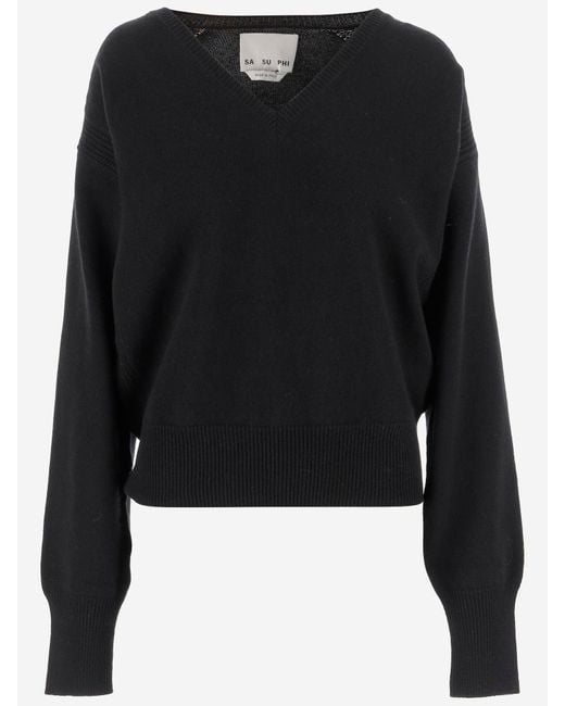 Sa Su Phi Black Lavinia Cashmere Pullover