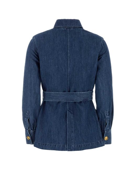 Valentino Garavani Blue Denim Blazer
