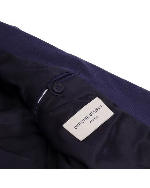 Officine Generale Jackets Blue