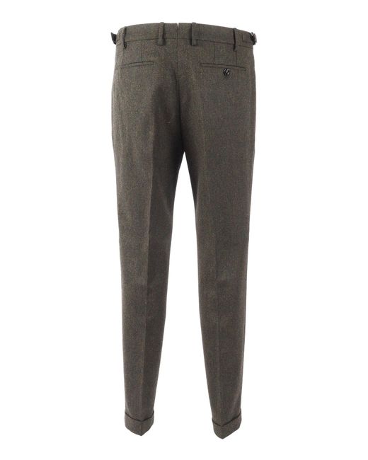 Berwich Gray Pantalone Retrolong