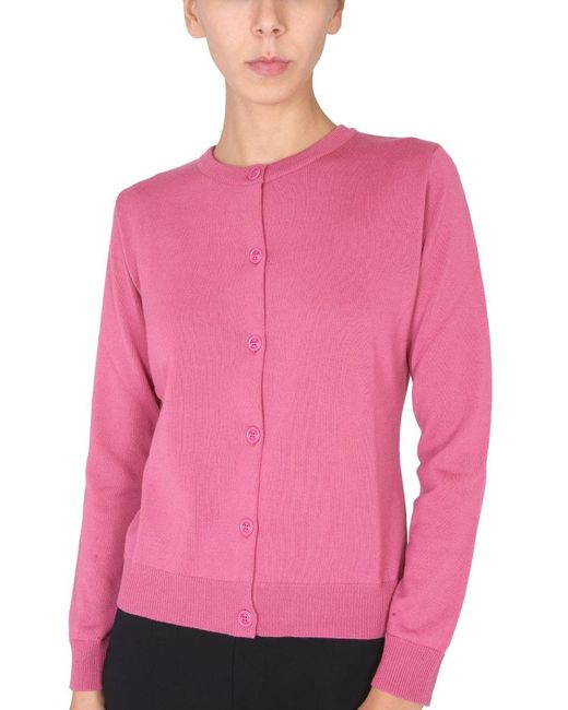 Boutique Moschino Pink Wool Jersey