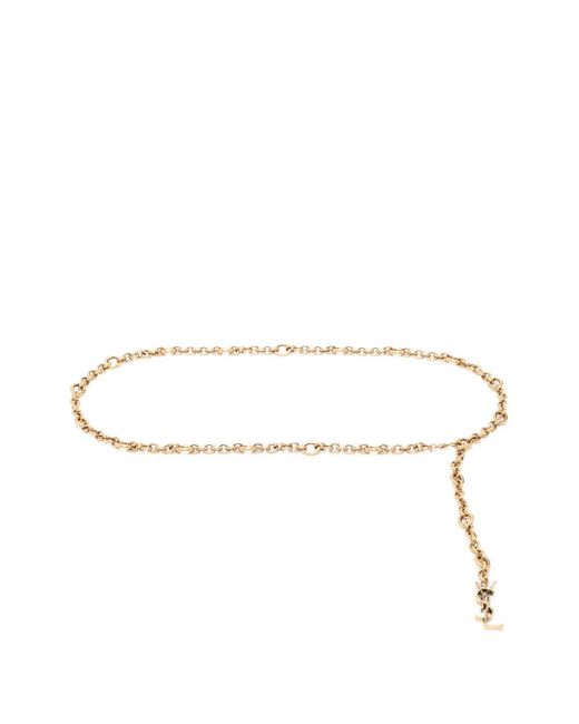 Saint Laurent Multicolor Cassandre Chain Belt