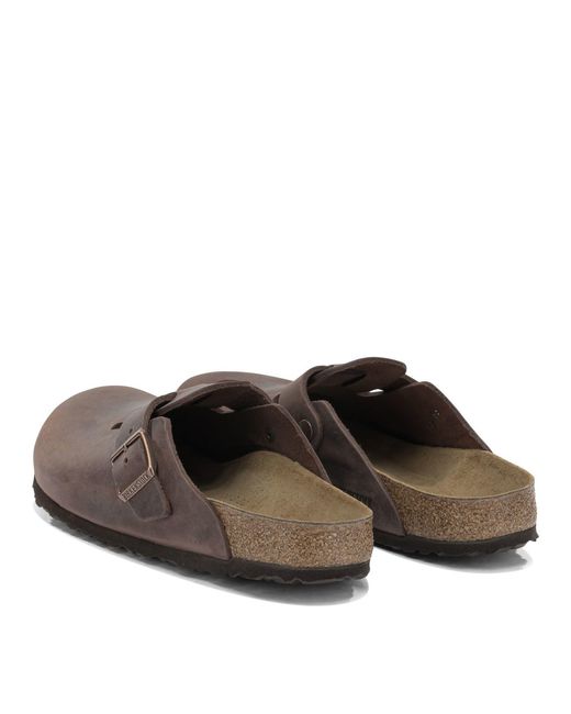Birkenstock Brown "Boston" Sabot