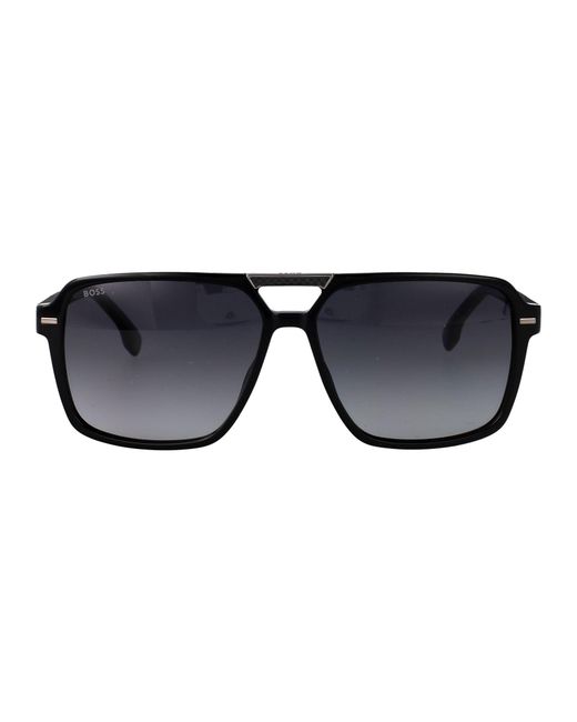 Boss Blue Squared Sunglasses Boss 1766/S 807 for men