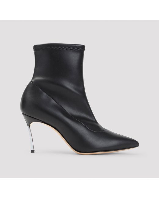 Casadei Black Blade Bootie