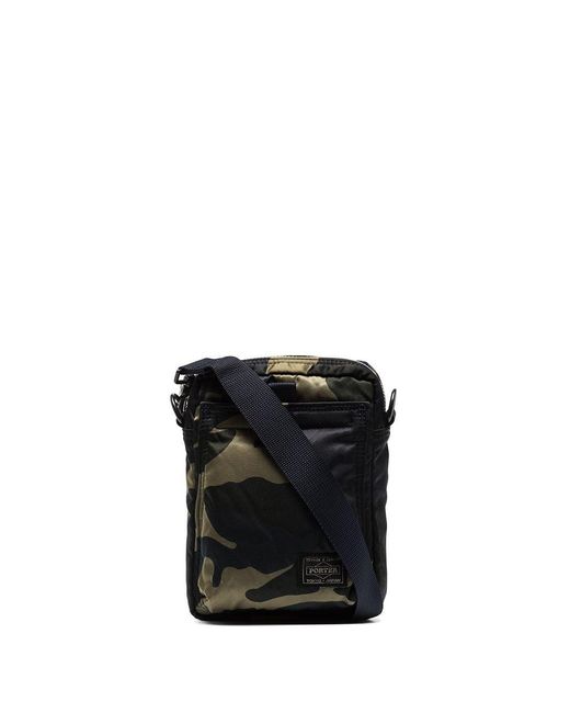 Porter-Yoshida and Co Black Counter Shade Crossbody Bag for men