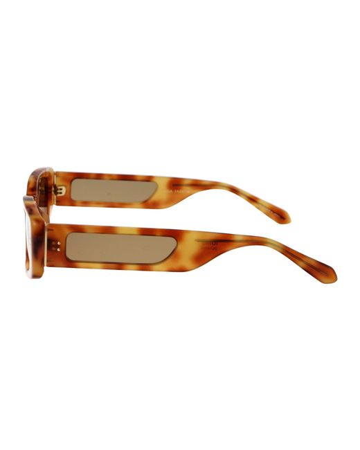 Linda Farrow Brown Sunglasses