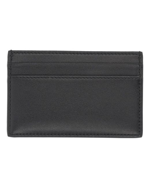 Gucci Black Leather Card Holder for men