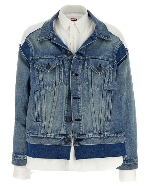 X Levi 's® Camisa de mezclilla Junya Watanabe de color Blue