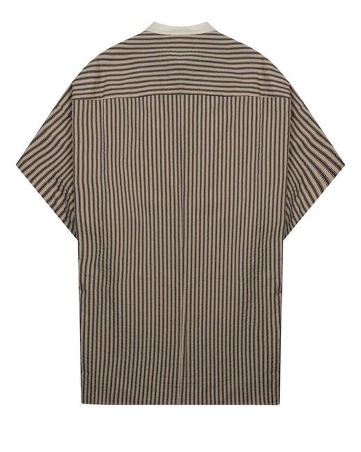 Alysi Gray Chic Mini Dress For