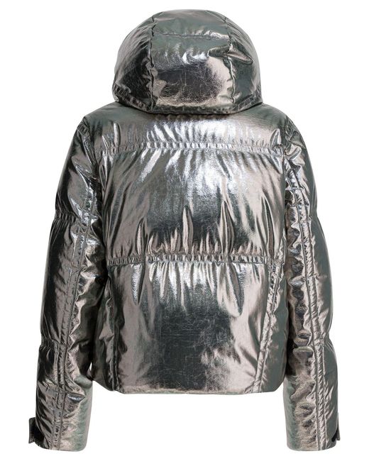 Moncler Gray "calaque" Ski Jacket