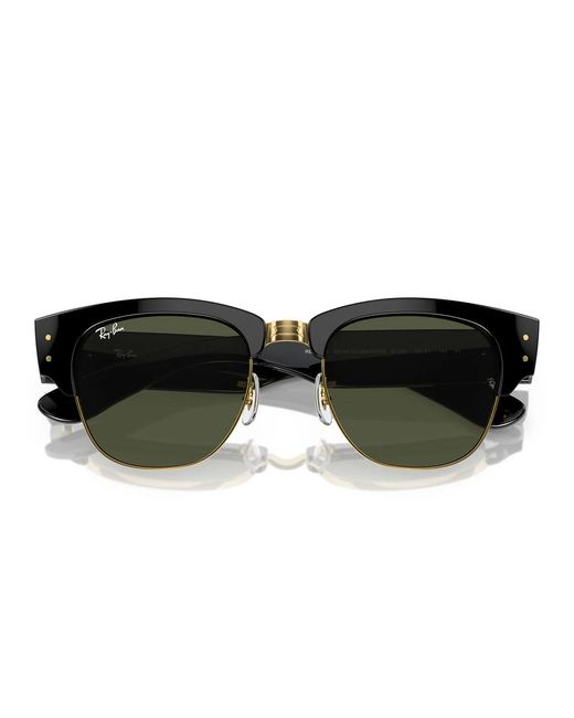 Ray-Ban Green Sonnenbrille Rb0316 S 901/31 Mega Clubmaster Schwarz/Grün Unisex