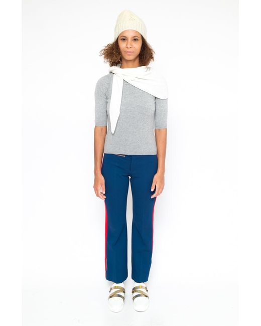 LA ROSE Gray Pullover