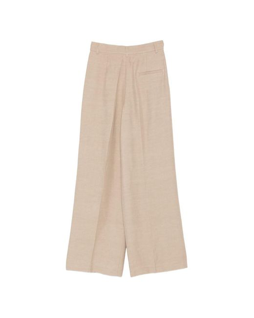 Fay Natural Cotton Trousers