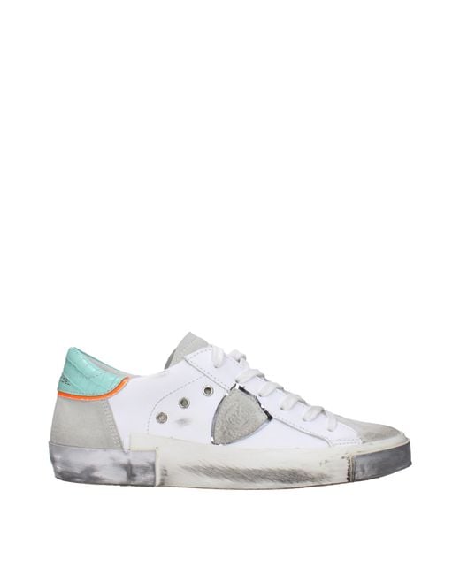 Philippe Model White Sneakers Prsx Skin/Water