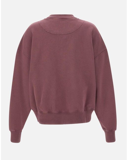 La sudadera de gran tamaño de Attico Mauve de algodón The Attico de color Purple