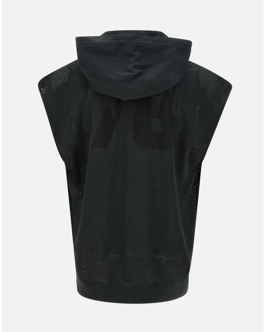 S Sudadera de algodón de malla de Boxt en negro DIESEL de hombre de color Black