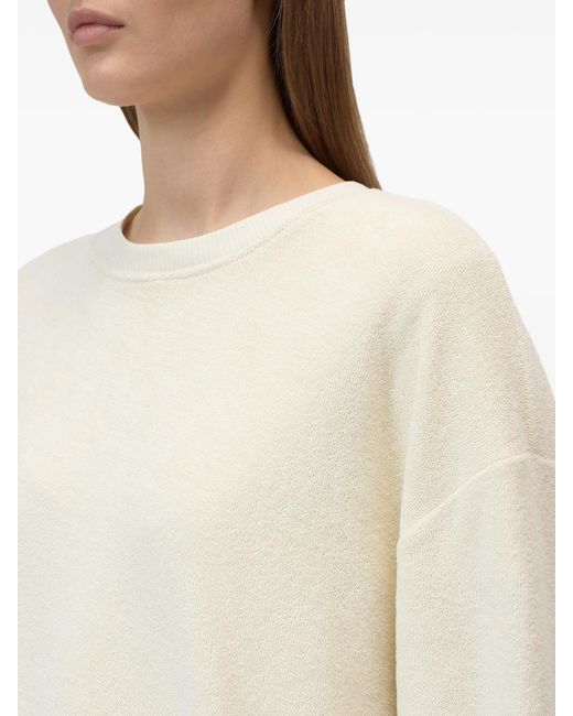Closed White Cotton Sweatshirt