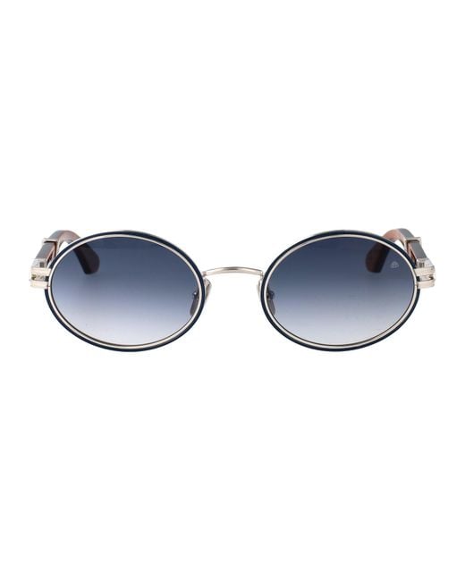 Maybach Blue Oval Sunglasses The Producer I Pa/Bl Wdb Z6 C