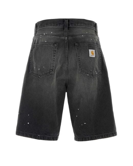 Carhartt Gray Solid Shorts for men