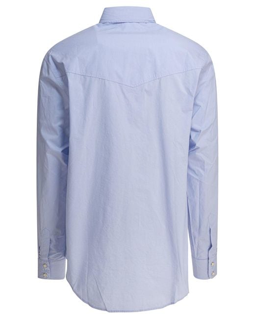 NN07 Blue Shirts Light for men