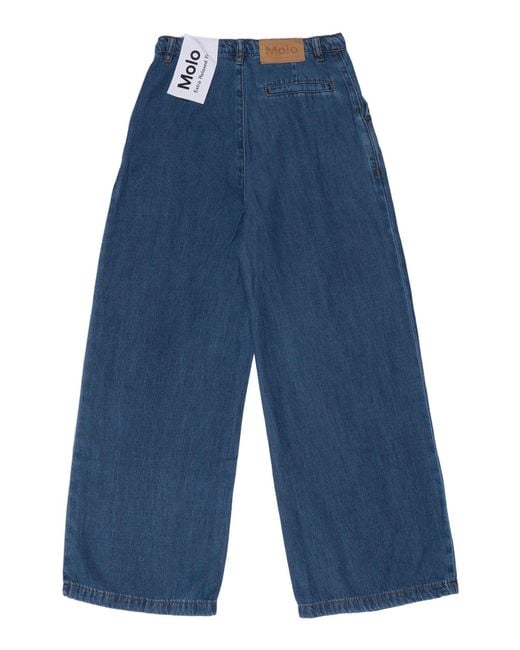 Molo Blue Aeisha Woven Pants