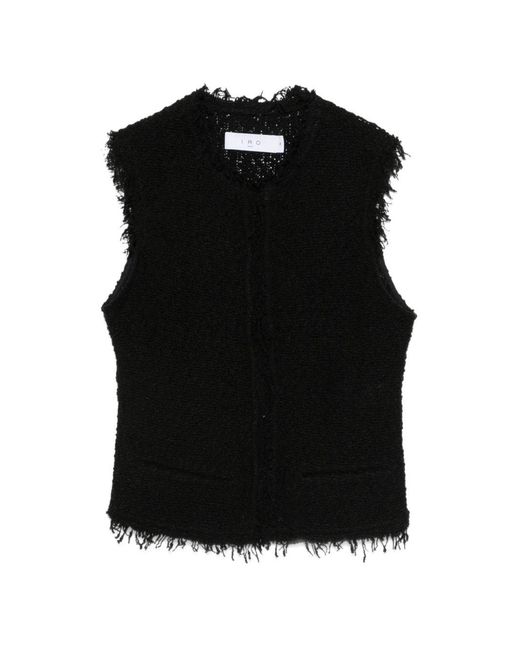 IRO Shanny Gilet in het Black