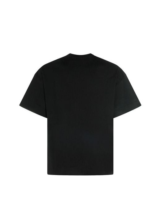 Jil Sander Black Cotton T-Shirt