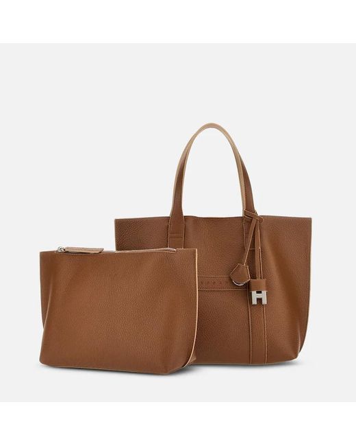 Script Shopping Petit Hogan en coloris Brown