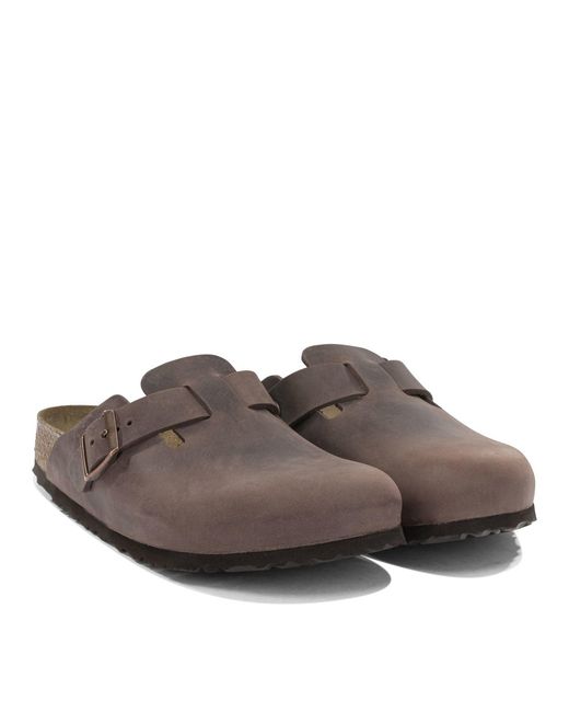 Birkenstock Brown "Boston" Sabot